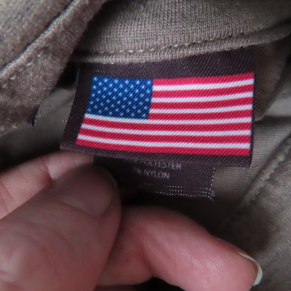 Womens small Go Ruck Tough Half Zip beige pullover - Picture 6 of 7